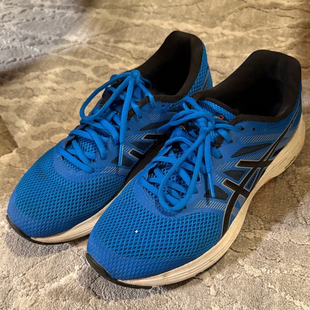 ASICS Size 9 Men’s Blue Running Shoes
